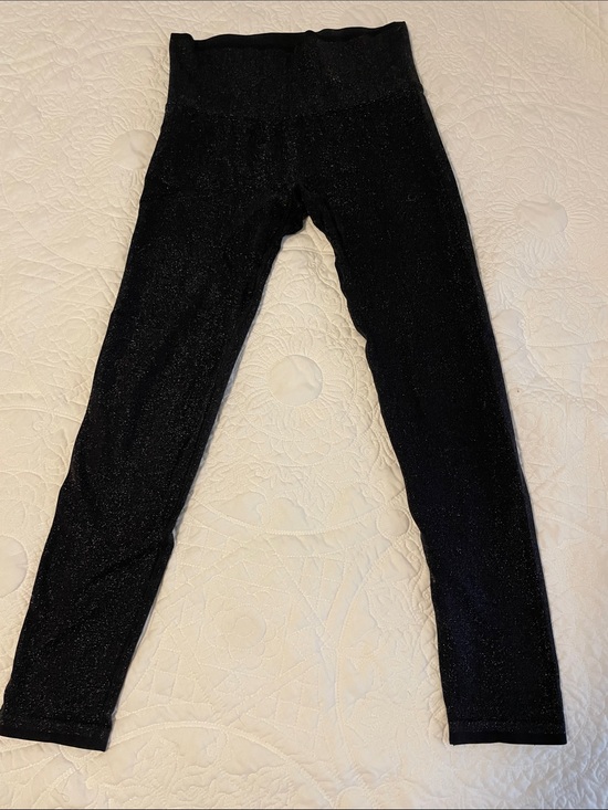 all in motion Pants - ALL IN MOTION Black Sparkle High-Waist WOMENS Leggings